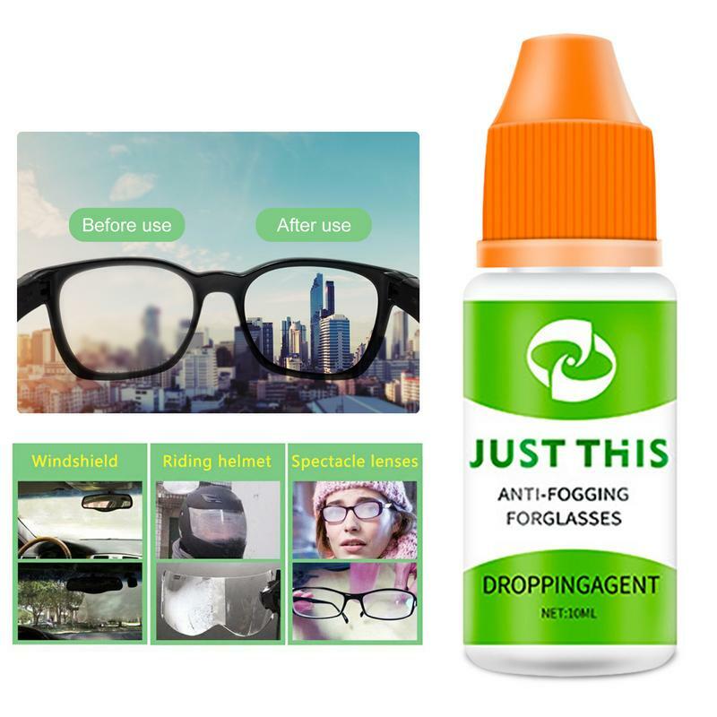 Spray anti-buée pour lunettes avec distributeur anti-buée, nettoyant pour lentilles, agent de dél'offre buage VR, 30ml
