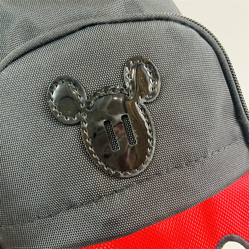 Disney-Bolso de pecho de Mickey y Minnie para hombre y mujer, bolsa de hombro de dibujos animados, informal, almacenamiento, regalo Unisex, 54671