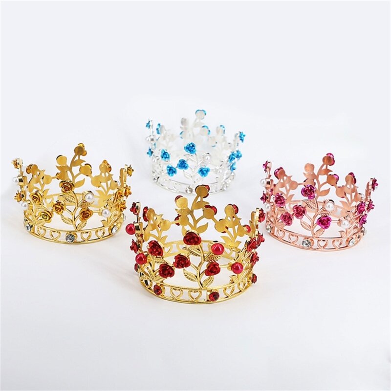 Crown Props for Baby Photography Props Headdress Crown Infant Fotografia Props Newborn Girls Boys Unisex Shower Headwear