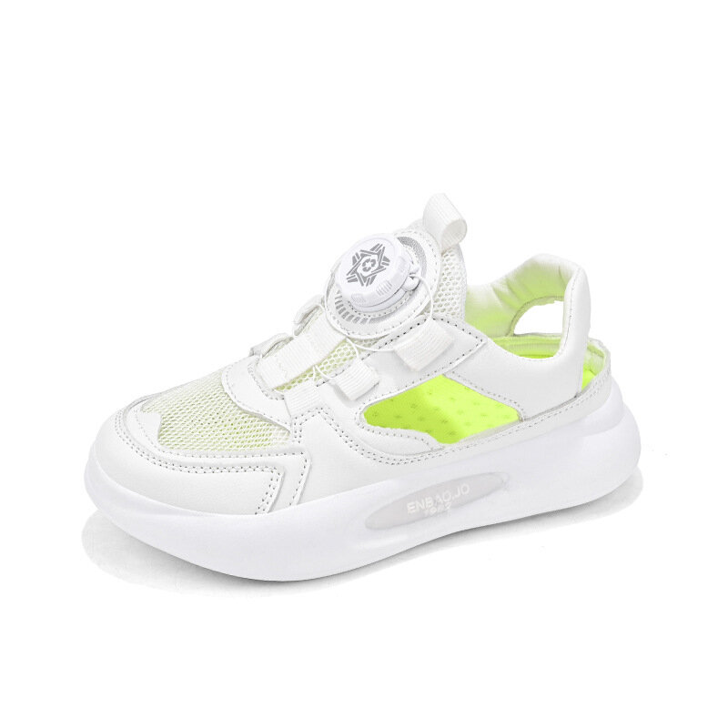 Sandálias infantis de verão, tênis esportivo e tênis de corrida, moda feminina, CX-F237