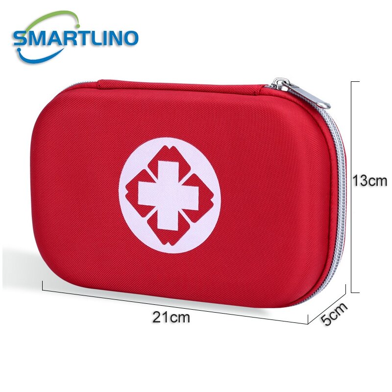 Портативная аварийная медицинская сумка, коробка для хранения первой помощи для домашнего использования, путешествий, кемпинга, набор для выживания в медицине