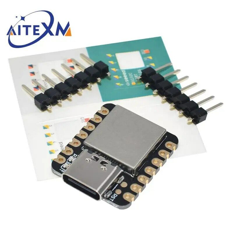 Tipo-c seeeduino xiao microcontrolador placa de desenvolvimento samd21 cortex m0 + 48mhz spi i2c interface para arduino nano uno ide/iot