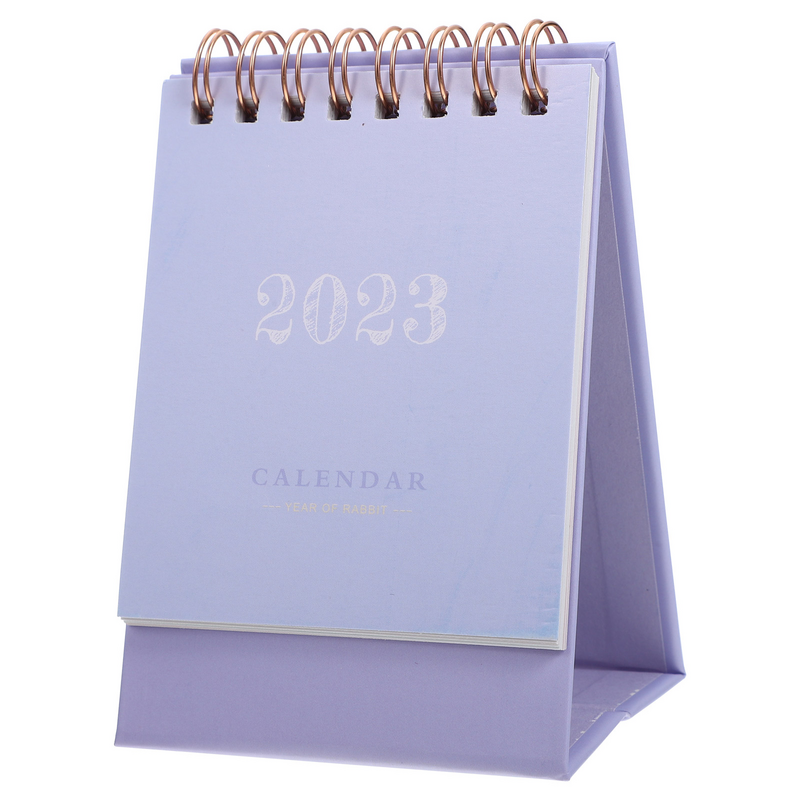 Mini Schreibtisch Kalender Notiz blöcke Desktop Tisch Steh zubehör Haushalts papier Monat bequemes Büro