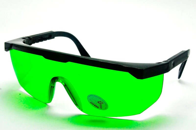 Gafas de protección láser azul violeta para gafas de seguridad láser, protección ocular, 405nm, 450nm, 480nm