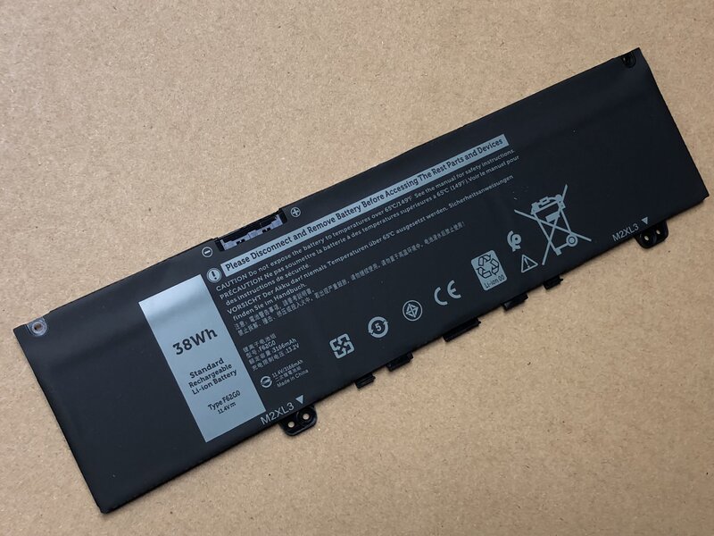 NEW 39DY5 F62G0 Battery for Dell Inspiron 13 7000 i7373 7373 7386 2-in-1