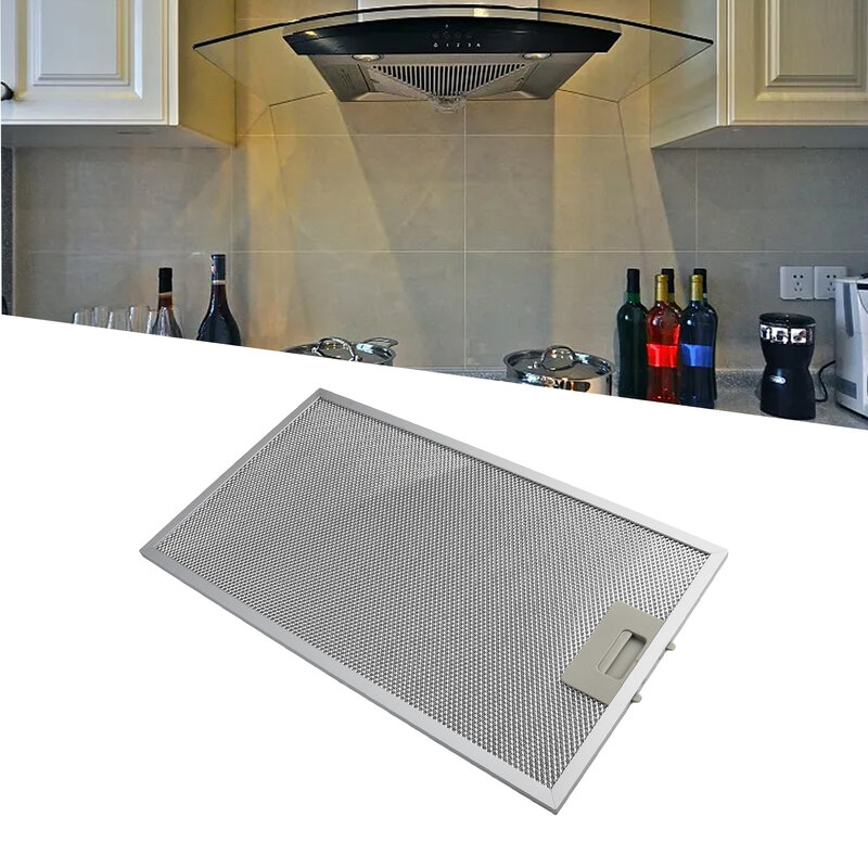 77 filtr kapturowy do kuchenki siatka metalowa aluminiowany filtr odtłuszczający 460x26 0mm kuchenka do kuchni okap akcesoria