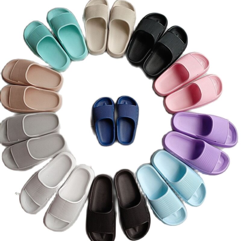 Summer New Children's Cold Slippers Indoor Non-slip and Soft Bottom Comfort Cute Baby Hole Shoes Boys and Girls Home Slippers