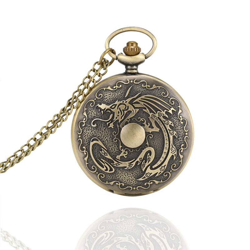Vintage arabische Ziffern Anhänger Uhr mit Halskette Anhänger Kette Taschenuhr Geschenk für Freunde Familien mitglieder