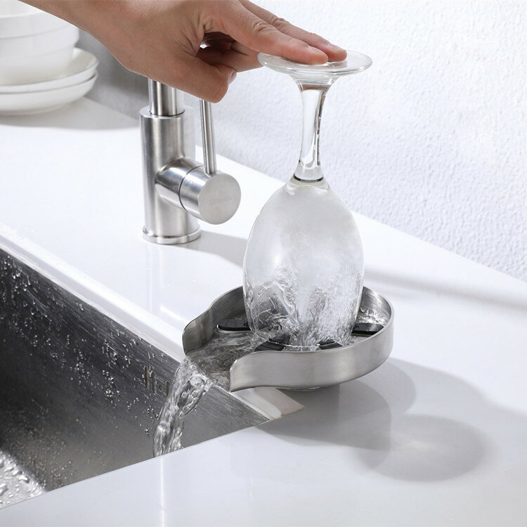 Hot selling stainless steel faucet kitchen sink Glass Rinser for Kitchen Sinks home bar restaurant Glass Rinser