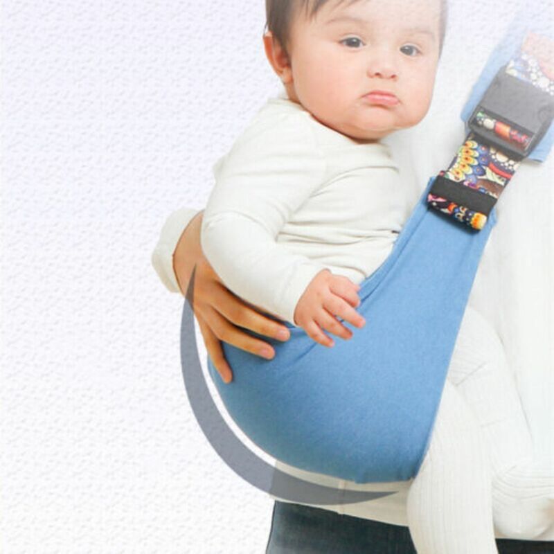 Bangku pinggang tas gendong bayi multifungsi antilembap tempat bayi luar ruangan bebas genggam Anda tali bahu dapat disesuaikan