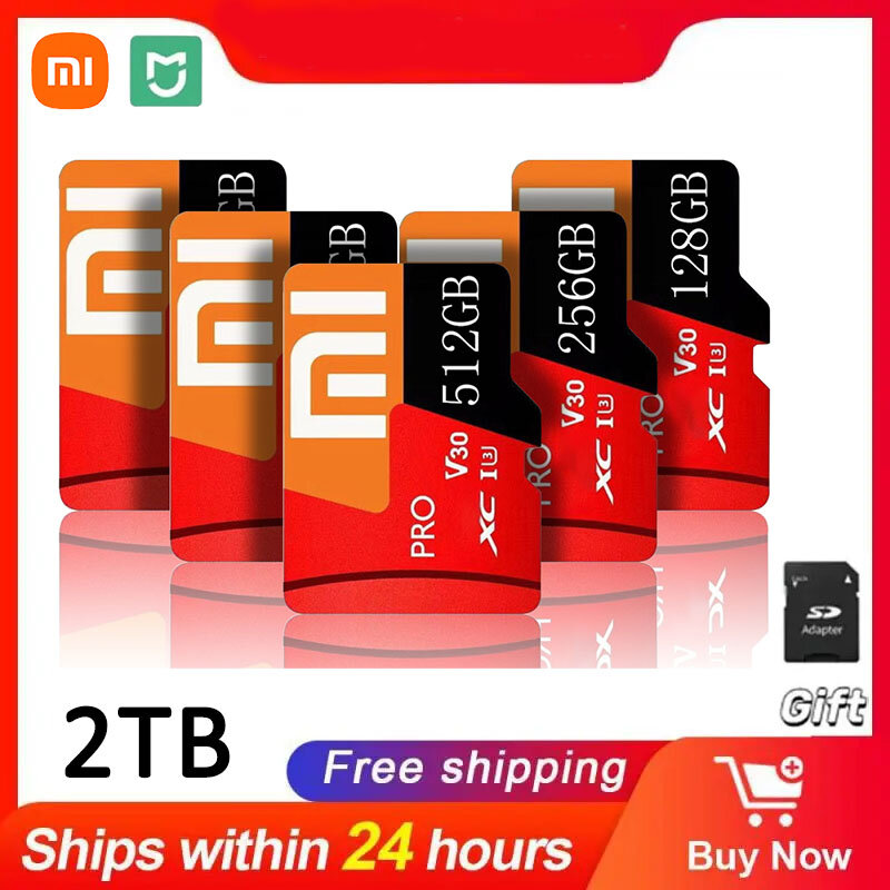 MIJIA-tarjeta Micro TF SD Clase 10 V30, 1TB, Flash, alta velocidad, 128GB, 256GB, para Nintendo