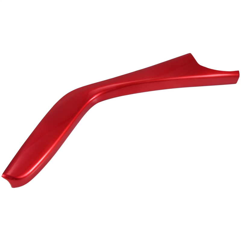 Панель переключения передач красного цвета из АБС-пластика, полосатая Крышка для Honda Civic 2016-2021