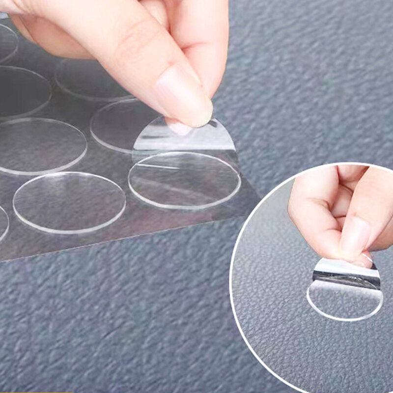 Round Adhesive Dot Stickers With Strong Bonding For Crafts Wide Application Round Adhesive Dots white 10cm 3.9 inch