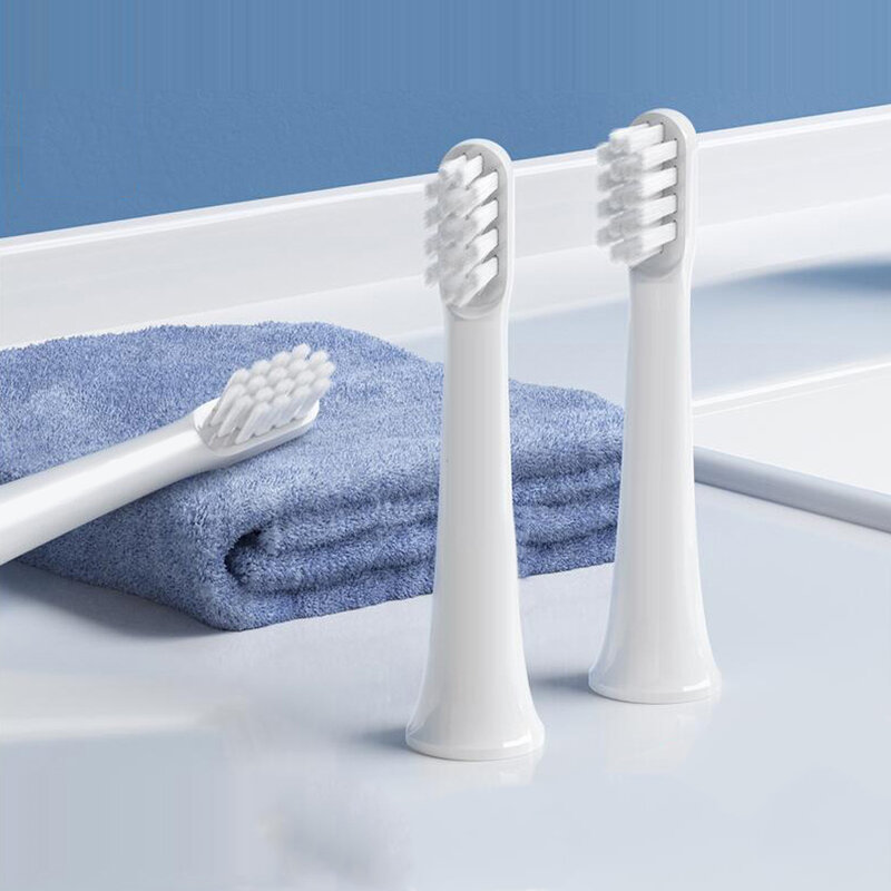 Substituição Toothbrush Heads para Xiaomi Mijia, Escova Elétrica Inteligente, T100 Mi, 3 Pcs