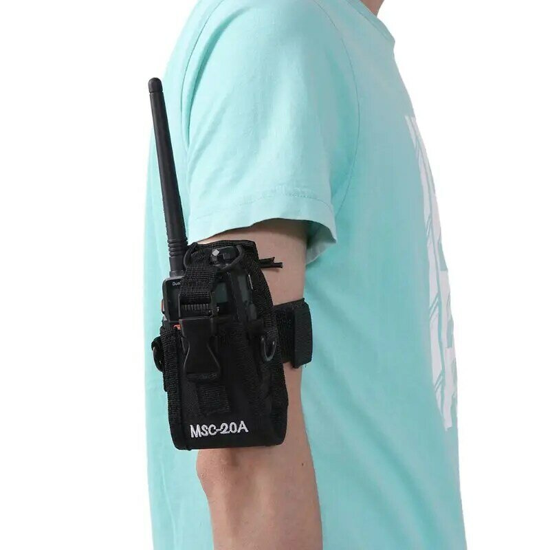 Регулируемый нейлоновый чехол для переговорного устройства, повязка на руку, тактическая сумка, повязка на руку для Mult