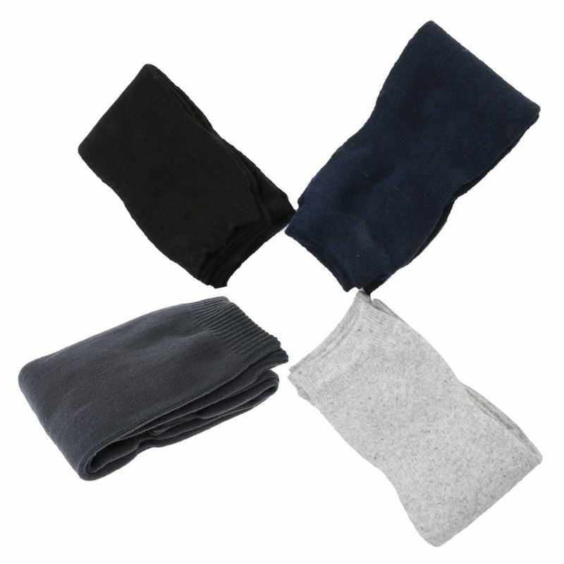 Novo feminino masculino quente cashmere lã aquecedores de joelho perna coxa alta almofada legging 4 cores