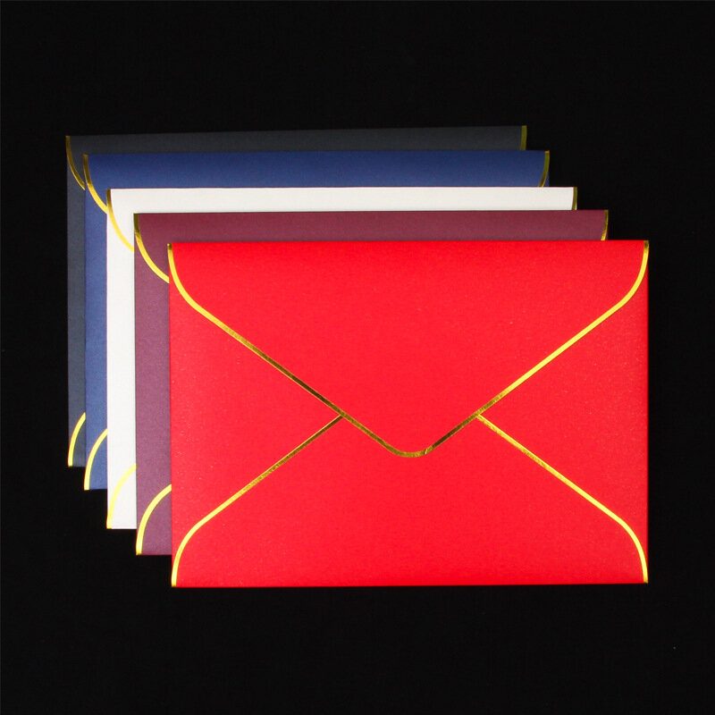 10 pçs/lote 32x23cm gilding grande envelope pearlescent papel material do negócio papelaria cartões postais envelopes para o convite de casamento