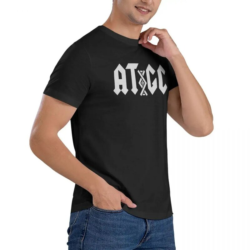 Koszulka męska znak nowość bawełniana koszulka z krótkim rękawem A-AC DC T shirty wycięcie pod szyją ubrania 4XL 5XL