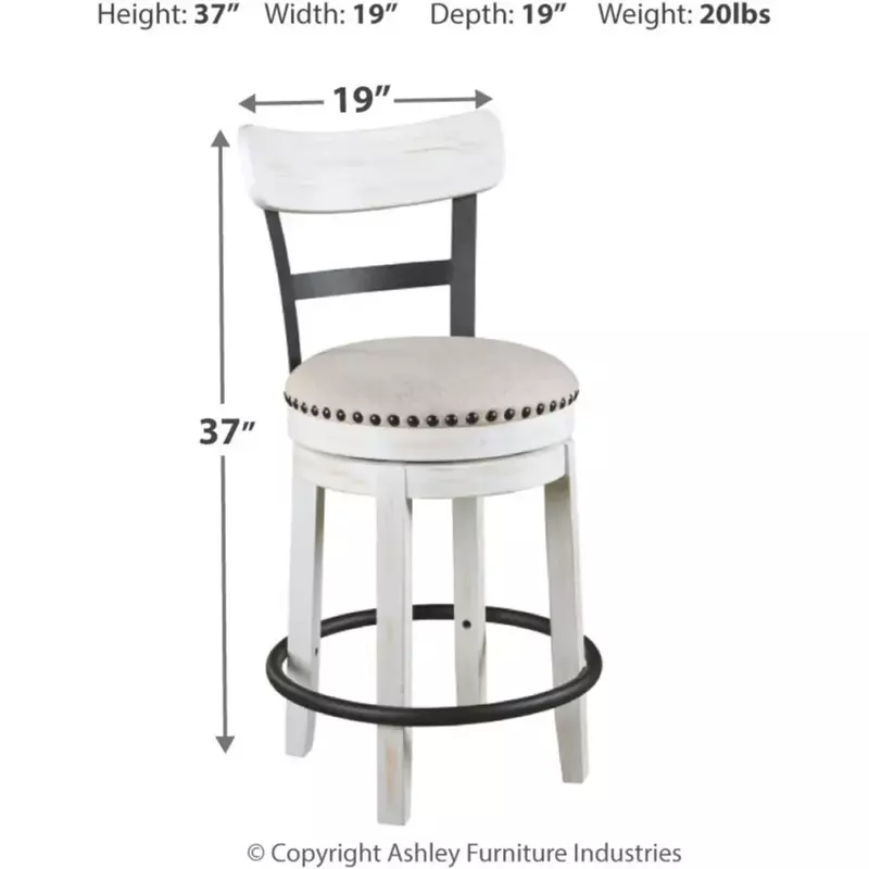 Барный стул, Современные поворотные барные стулья 24,5 дюйма с деревянной спинкой, стулья с подушкой для стойки, барный стул