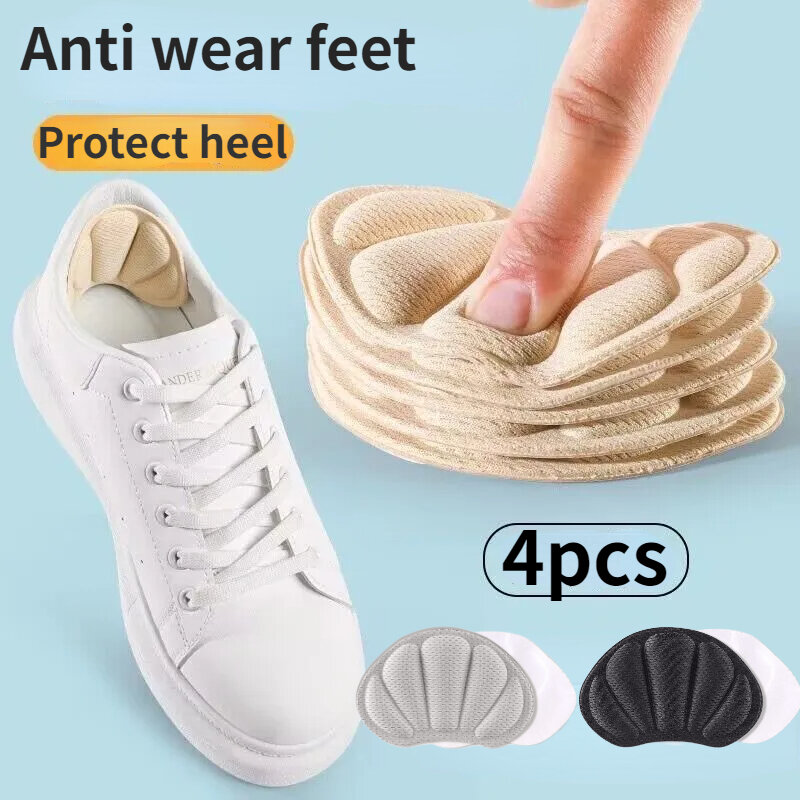 Palmilhas para alívio da dor no calcanhar, almofadas de almofada antidesgaste, cuidados com os pés, protetor de calcanhar, adesivo traseiro adesivo, sapatos inserir patch
