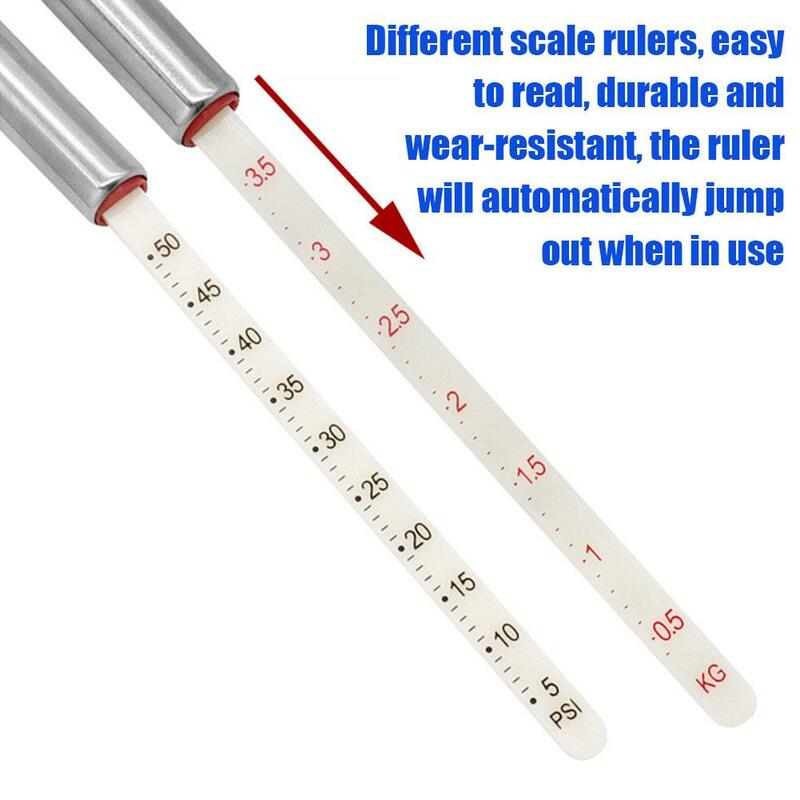 1pc Car Tire Pressure Pen Portable Mechanical Tire Pressure Gauge No Battery Required Car Tire Pressure Measuring Tool