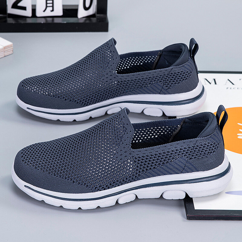 Size 39-45 Summer Comfortable Lightweight Men's Shoes Casual Running Sneakers Bwalking Antiskid Women Tennis Shoes Free Shipping