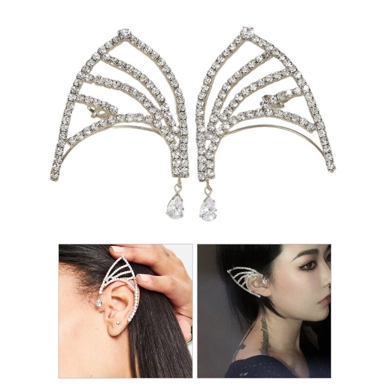 Clips d'oreille tendance sans perçage, ornement, accessoire d'oreille, bijoux pour femmes