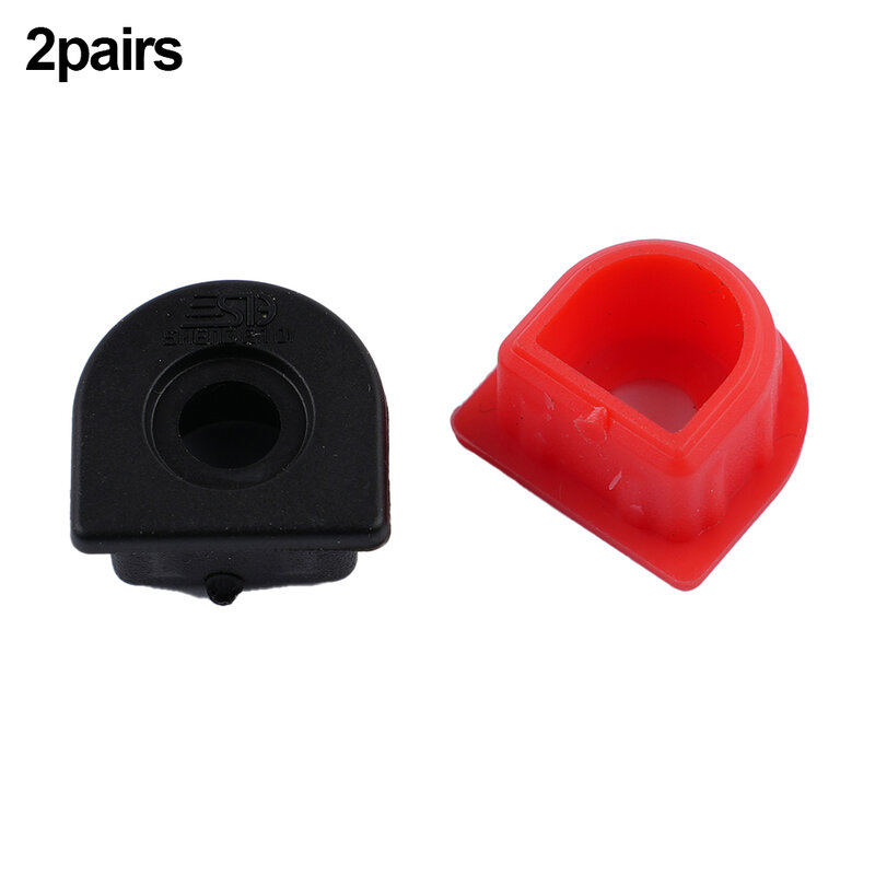 2 Pairs Waterproof FOR Anderson Plug Cable Gland Inserts RED&BLACK Plugs 50A 175A Accessories Power Tools Parts Replacement