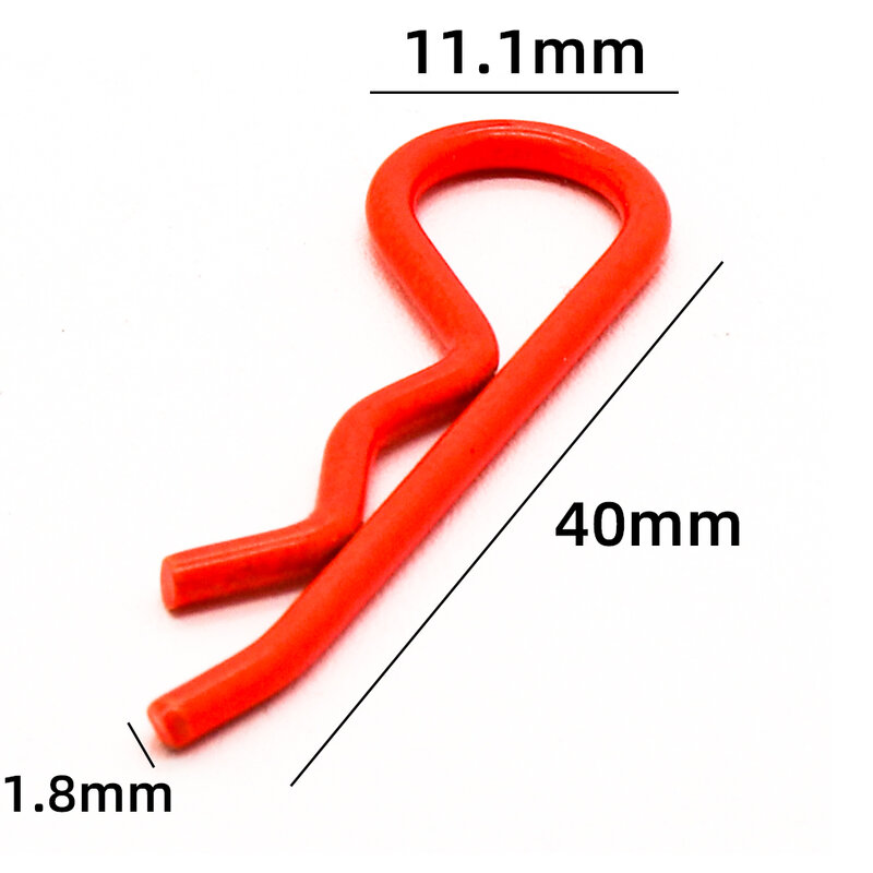 RC Car Body Shell Clips Pin 1/5 1/6 1/8 1/10 1/12 1/24 for Traxxas Hsp Redcat Rc4wd Tamiya Axial scx10 D90 Hpi RC Car Parts Accs