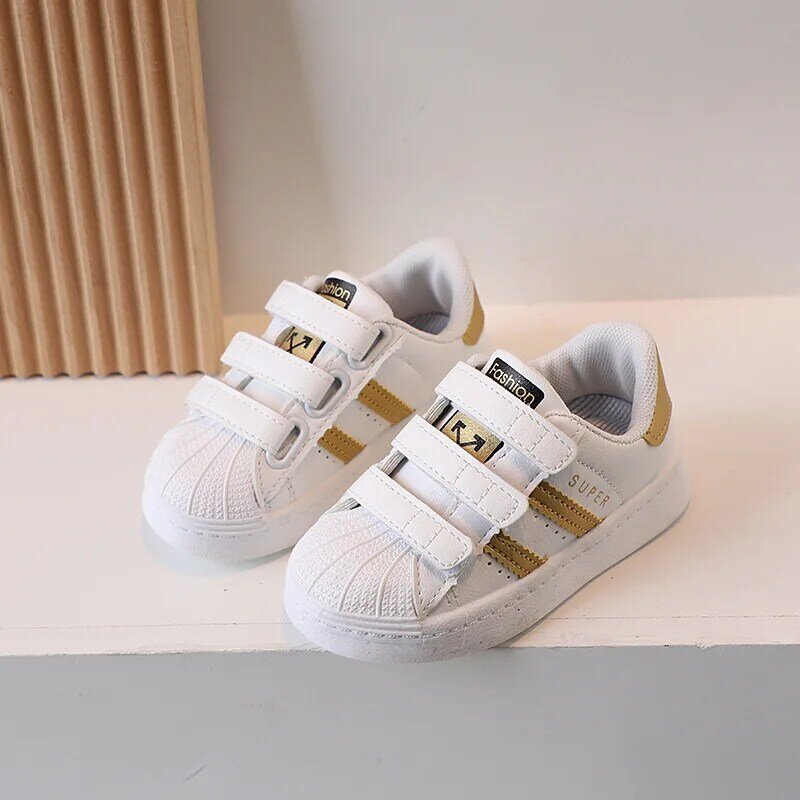 Children's Sneakers Kids Fashion Design Non-slip Casual Shoes for Boys Girls Hook Breathable Sneakers Toddler Outdoor Shoe