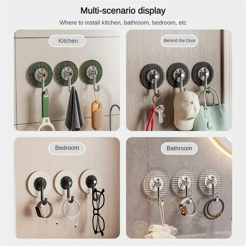 Traceless Hook Light Durable Strong And Sturdy Convenient Easy To Install Save Space Heavy Duty Adhesive Hook Innovative