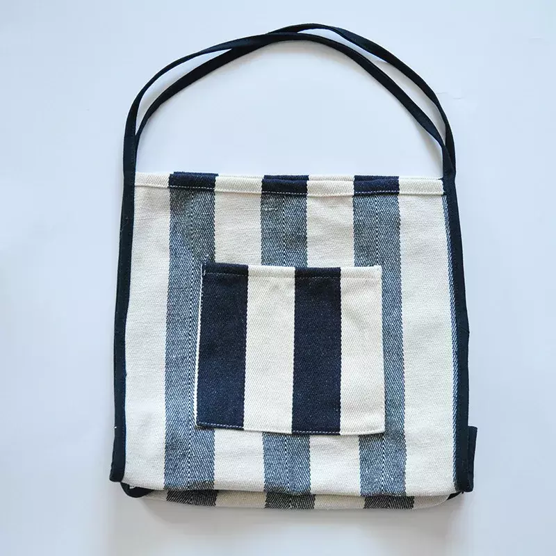 Totes di tela portatile di grande capacità di personalità semplice borsa a tracolla Vintage borsa per la spesa Casual borsa da donna