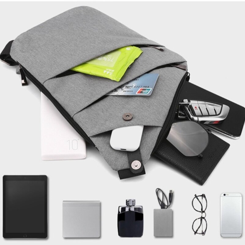 Crossbody Bag Belt Bag for Adult Chest Bag Over The Shoulder Bag for Unisex