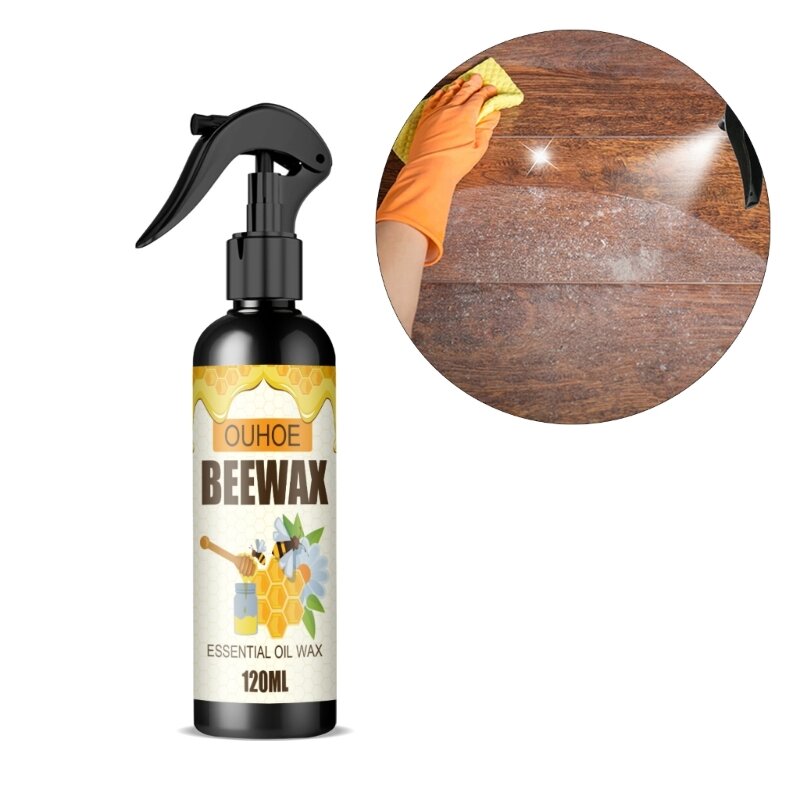 H55E Wood Seasoning Beeswax Cleaning Furniture Polish All-Purpose Natural Effective Waterproof Beeswax Wood Floor