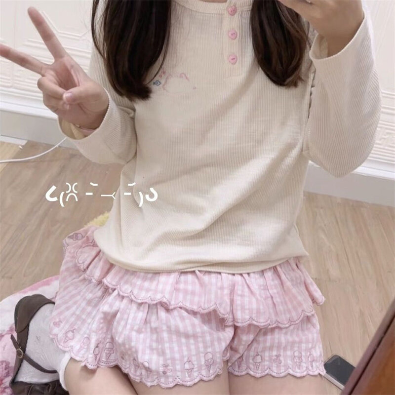 Mini Jupe Plissée Rose à Carreaux pour Fille, Style Coréen, Kawaii, Ligne A, Patchwork, Taille Haute, Écolière, Y2K, 2024