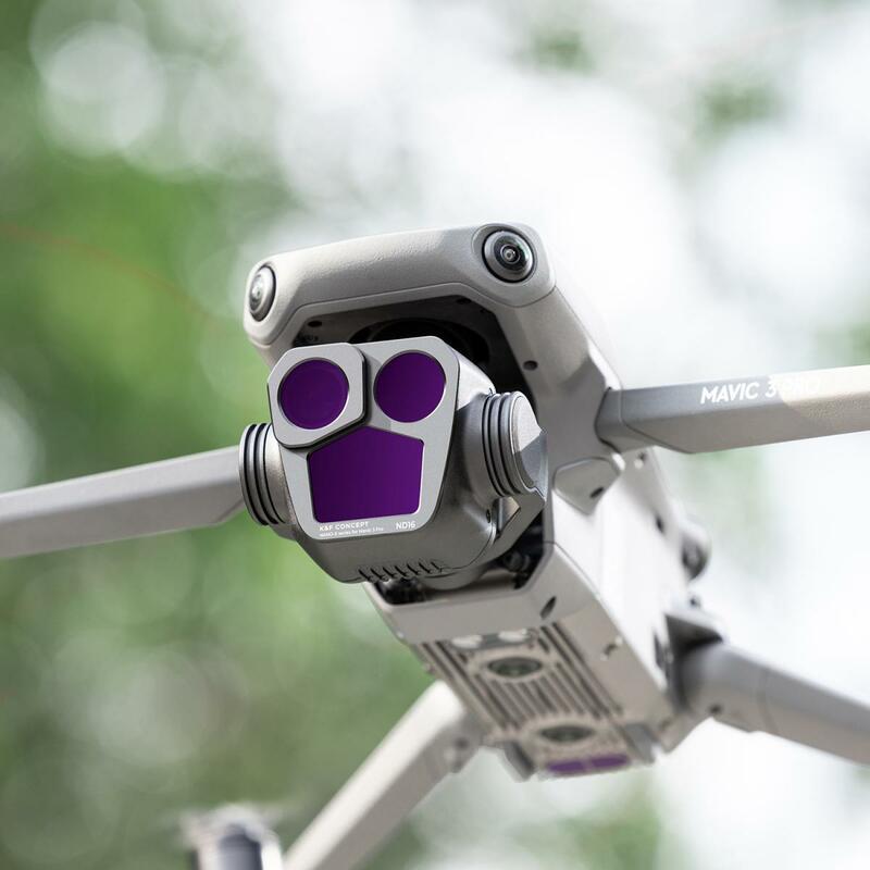 K & F Concept Drone Filter Voor Dji Mavic 3 Pro Nd Filter Kit 4 Stuks (Nd8 + Nd16 + Nd32 + Nd64) Multi Gecoat Optisch Glas Anti-Reflectie