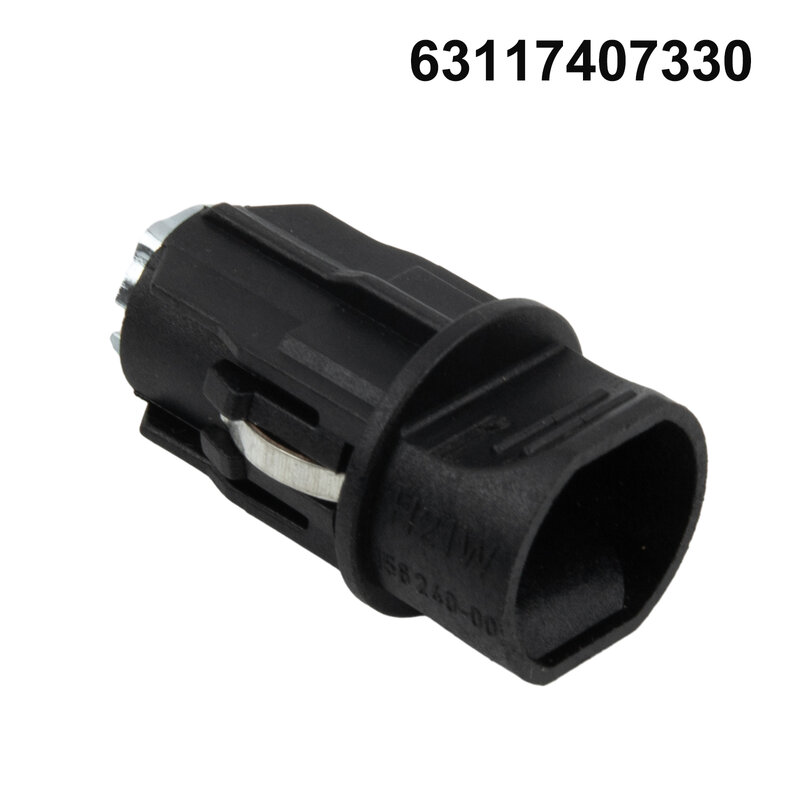 Tail Lamp Socket Rear Lamp Socket Car Accessories 1pc 63117407330 Black Electric Components Plastic New Practical