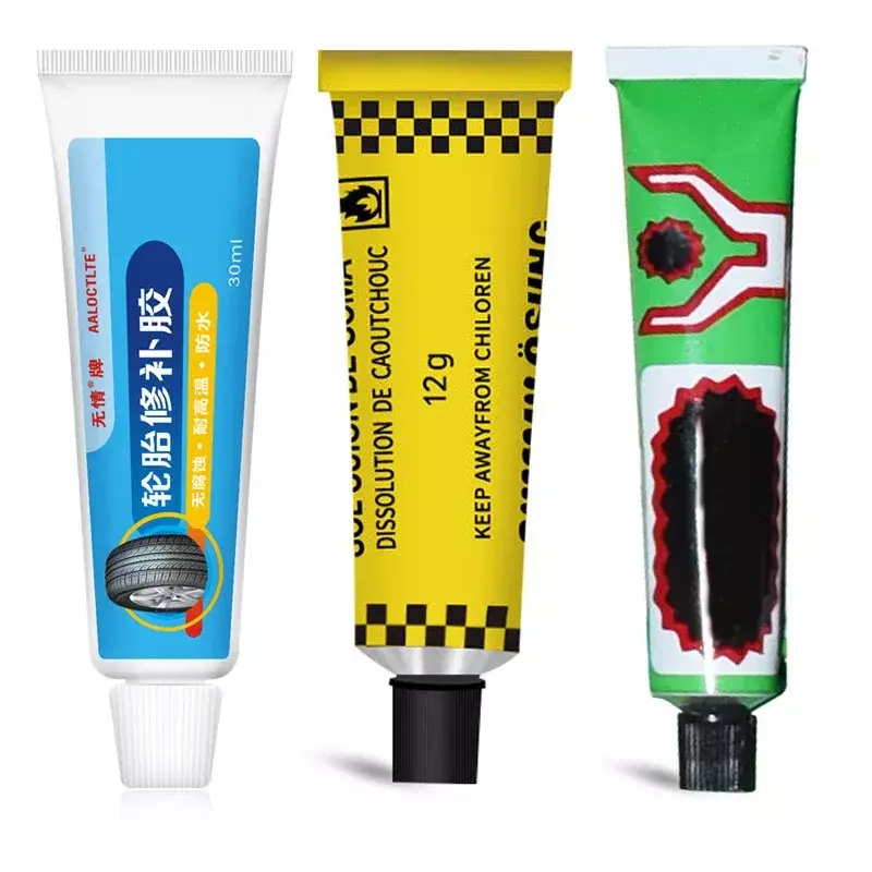 Black Tyre Repair Instant Liquid Strong Rubber Glues Wear-resistant Rubber Non-corrosive Adhesive Glue Car Instant Strong Tools