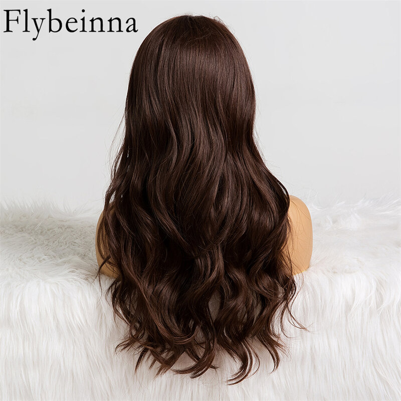 HD 13x6 Lace Frontal Wig Colored Wigs Chocolate Brown Lace Front Wigs Body Wave Lace Front Wig Brown Lace Front Human Hair Wigs