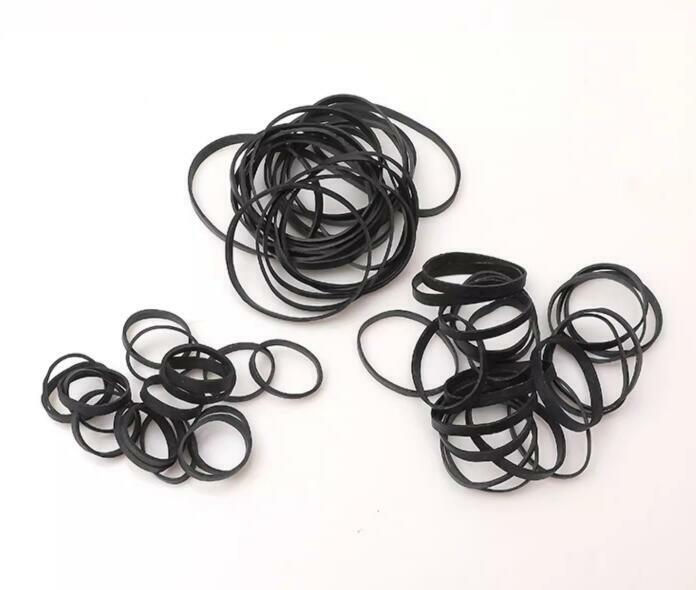 Czarna przemysłowa gumka elastyczna Heavy Duty opakowanie krawatowe wybierasz rozmiar i ilość
