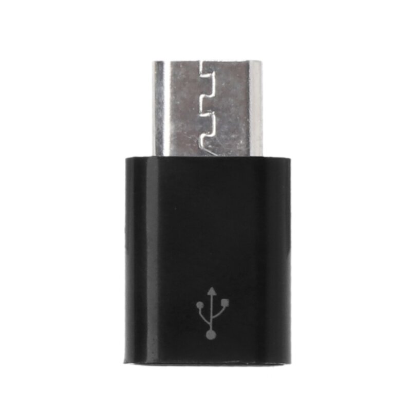ميني USB 3.1 نوع C أنثى إلى مايكرو USB ذكر مهايئ شاحن البيانات محول انخفاض الشحن