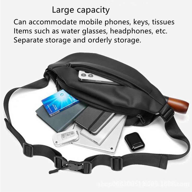 Модная Водонепроницаемая нагрудная сумка через плечо, рюкзак для хранения планшетного компьютера, спортивный удобный дорожный мессенджер для ПК