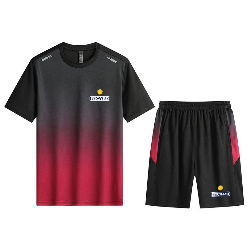Summer men's sportswear Gym fitness basketball sportswear Running jogging sportswear Fitness suit sportswear