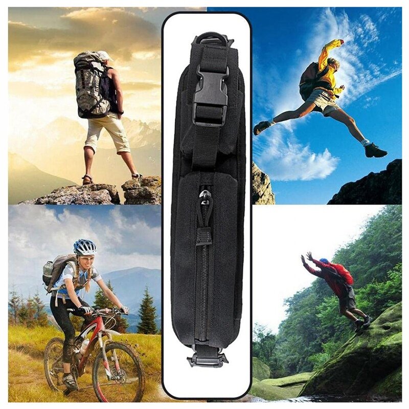 Hot Kf-borsa a tracolla per zaino borsa per accessori a tracolla multifunzionale borsa a tracolla per esterni per campeggio ed escursionismo