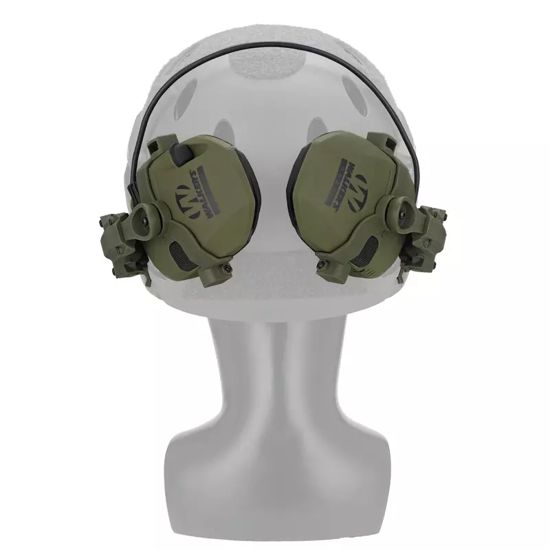 Orejeras de tiro del ejército, casco táctico, auriculares electrónicos, Protector auditivo, reducción activa de ruido, auriculares de caza