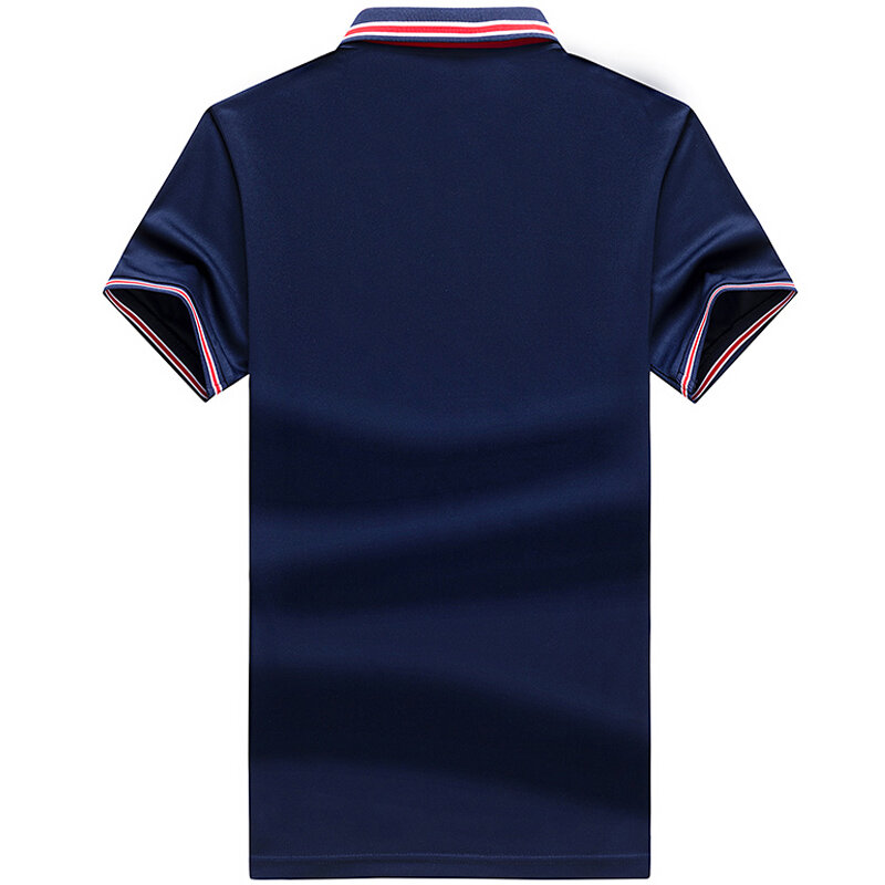 Koszulka Polo męskie lato nowa męska koszulka Polo z krótkim rękawem koszula haftowany oddychający top Men Business Casual koszulka Polo M-3XL 4XL 832