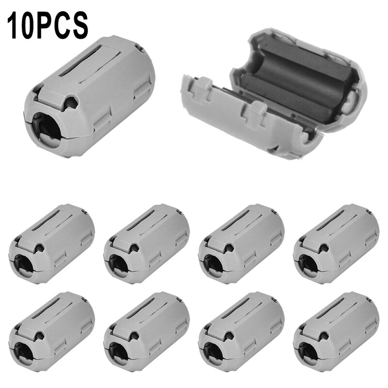 10Pcs TDK 5mm Ferrite Core Noise Suppressor Filter Ring Cable Clamp RFI EMI For 5mm Cables For USB/Audio/Video Cable Power Cord