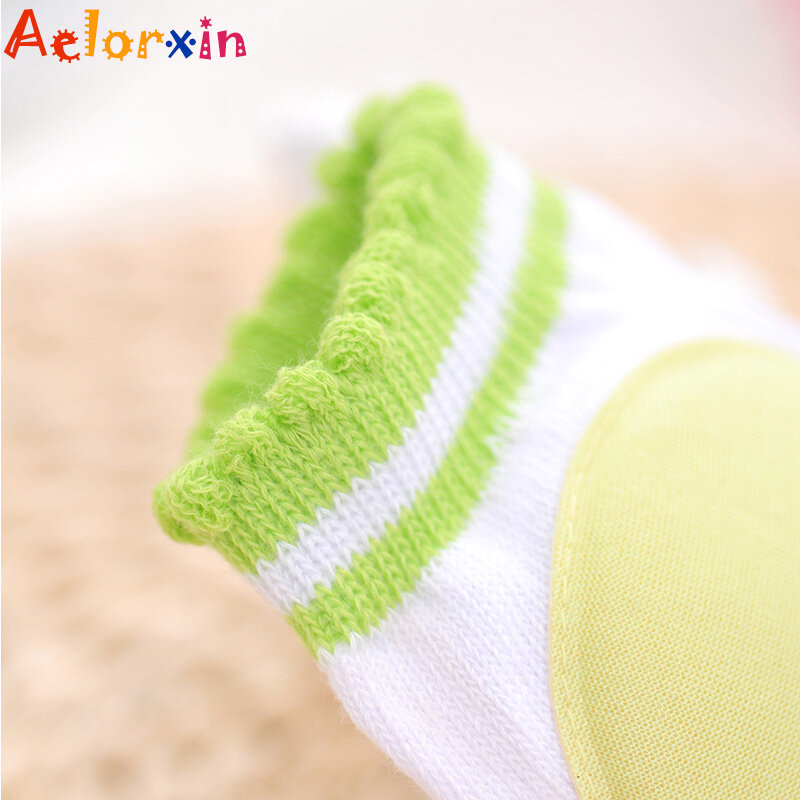 1 par de algodão esponja respirável meias caminhada da criança do bebê rastejando da criança joelho capa meia crianças joelheiras proteção