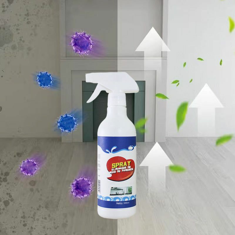 Wall Mildew Remover Mildew Stain Remover Spray Active Mildew Mould Removal Foam Spray Long-lasting Effect Wall Mold Remover