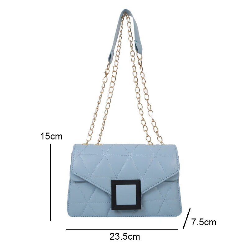 2023 nowe luksusowe torby z krokodylem damskie skórzane torba typu Crossbody z łańcuchem damskie torebki na ramię torby damskie kurierskie